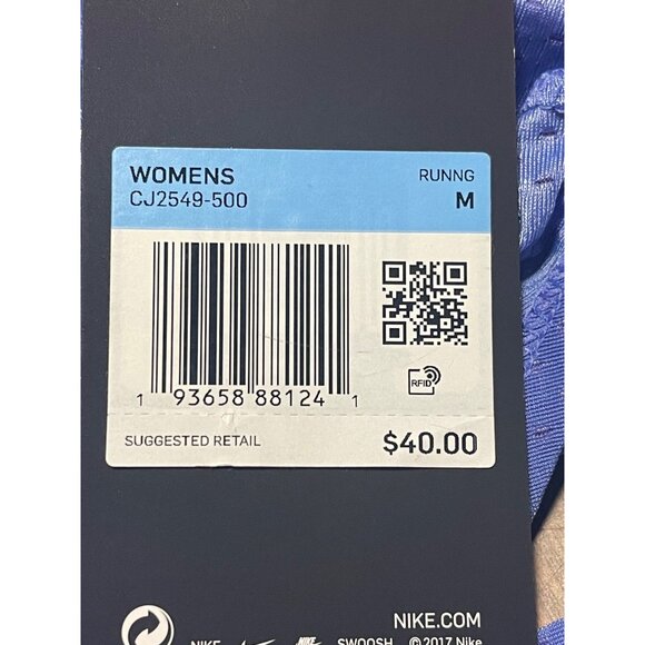 Nike Womens DriFit Breathe Running Tank Top M Lightweight Purple Mesh High Low - Picture 5 of 8